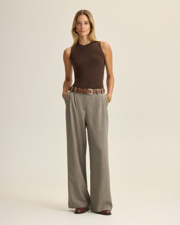 классические брюки с защипами - женские брюки женские 