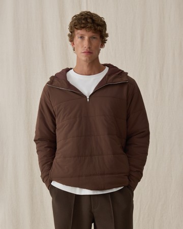 мужская стеганая куртка-худи - куртки и пуховики cocos 