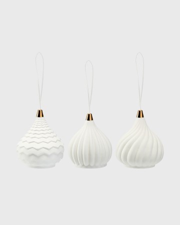 набор елочных игрушек "три купола" фотография