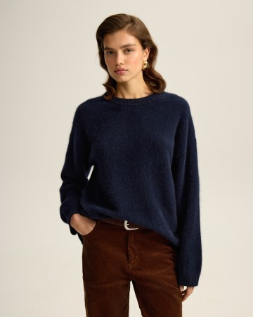 объемный джемпер из ангоры - женские джемперы женские 