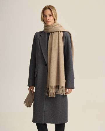 палантин из шерсти - аксессуары меланж 