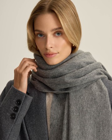 палантин из шерсти - аксессуары меланж 