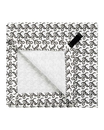 полотенце, черно-белый, 50×60 см фотография