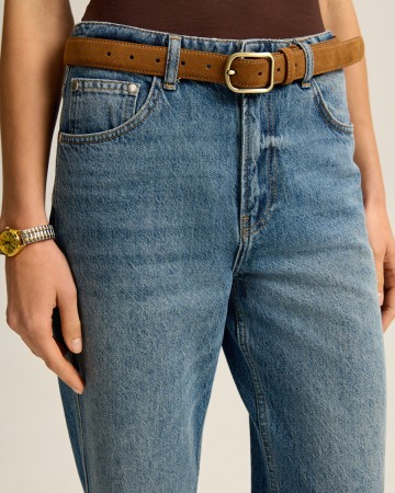 ремень из натуральной замши - женские аксессуары cocos 