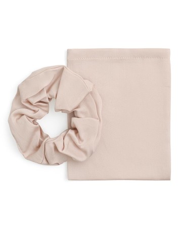 резинка для волос, бежевый - женские аксессуары для волос