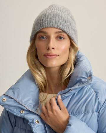 шапка unisex из кашемира - женские головные уборы меланж 