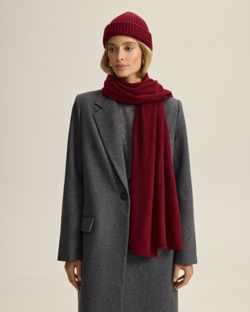шарф из шерсти и кашемира - аксессуары cocos 