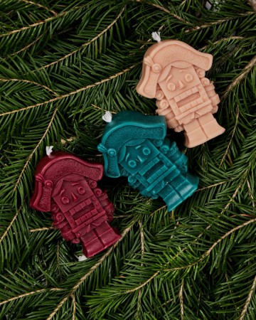 свеча "щелкунчик" - товары для дома дешевые 