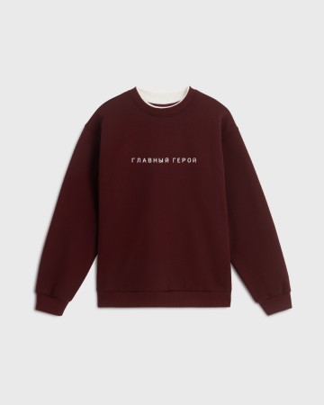 свитшот unisex abrau club x первый план - женские свитшоты для взрослых 