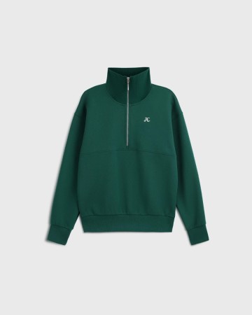 свитшот unisex с воротом на молнии - женские толстовки и свитшоты