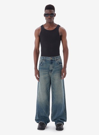 джинсы loose blue - мужская одежда, обувь и аксессуары из денима 