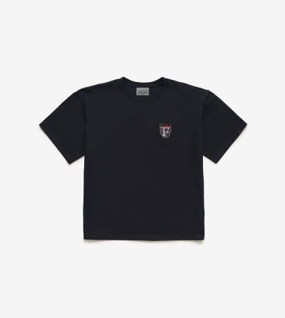 футболка emblem black - одежда, обувь и аксессуары свободная 