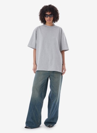 футболка uniform grey melange - футболки и поло серые 