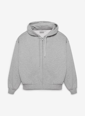 худи zip uniform grey melange - толстовки и олимпийки fable 