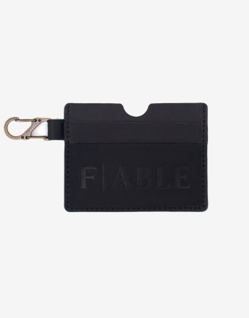 картхолдер thick leather black fable - одежда, обувь и аксессуары для всех возрастов fable 