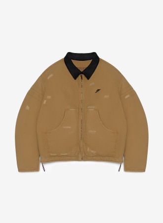 куртка из канваса canvas beige - куртки и пуховики fable 