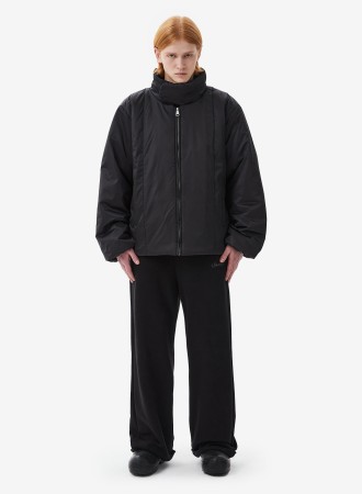 куртка легкая nylon black - куртки и пуховики нейлоновые 