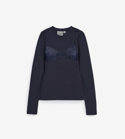 лонгслив braas dark blue фотография