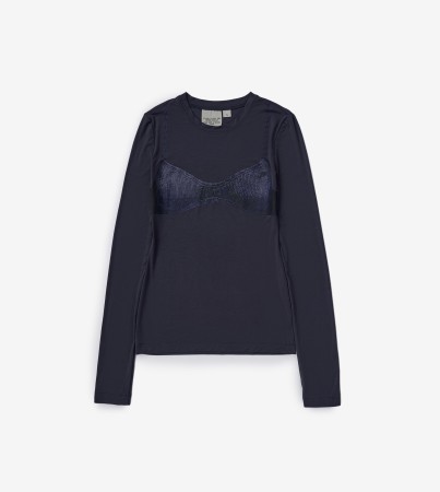 лонгслив braas dark blue - одежда, обувь и аксессуары с длинным рукавом 
