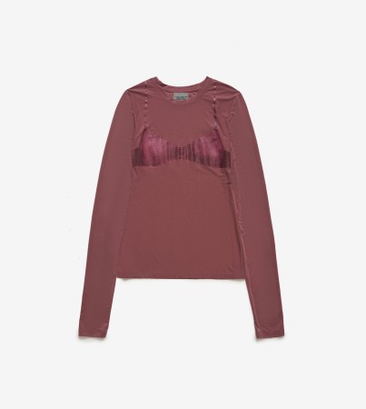 лонгслив braas pink фотография