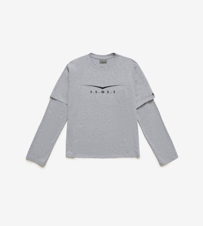 лонгслив fs32 grey - футболки и поло для взрослых 