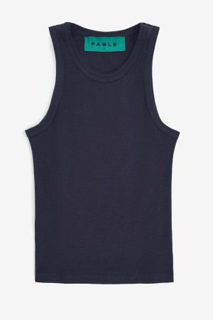 майка uniform heavy blue fable - топы и майки по распродаже