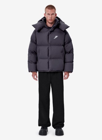 пуховик basic graphite - верхняя одежда по распродаже