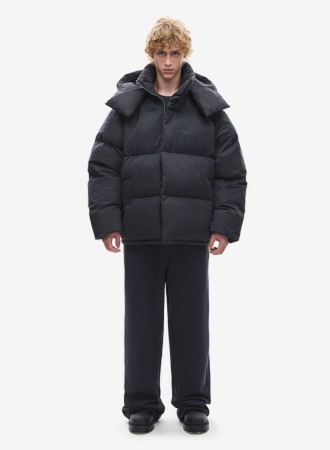 пуховик uniform black - одежда, обувь и аксессуары бархатная 