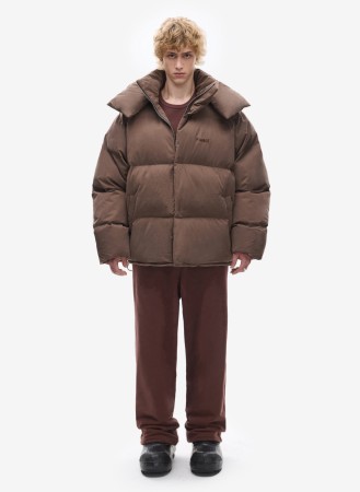 пуховик uniform brown fable - верхняя одежда коричневая 