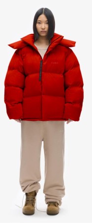 пуховик ym | form ember red - женская верхняя одежда