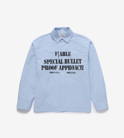 рубашка bulletproof blue - женская одежда, обувь и аксессуары fable 