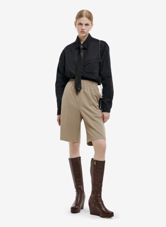 шорты klassik 2.0 beige fable - мужская одежда, обувь и аксессуары бежевая 