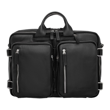 деловая сумка-трансформер richmond black - мужская одежда, обувь и аксессуары