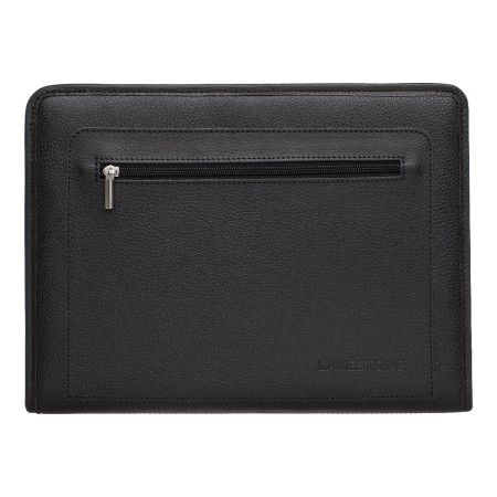кожаная папка bromfield black - мужская одежда, обувь и аксессуары прямоугольная 