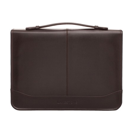 кожаная папка для документов elmdale brown - сумки и рюкзаки коричневые 