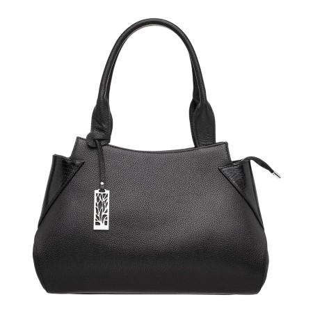 кожаная женская сумка osprey black - аксессуары кожаные 