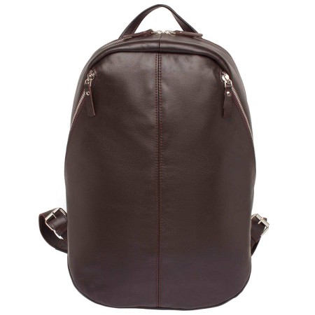 кожаный рюкзак для ноутбука pensford brown - мужские рюкзаки коричневые 