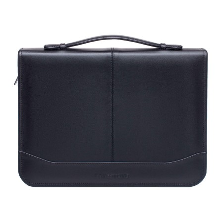 мужская кожаная папка elmdale black - мужские сумки и кошельки