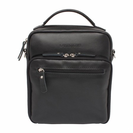 мужская сумка через плечо logan black - сумки и чехлы со сборками 