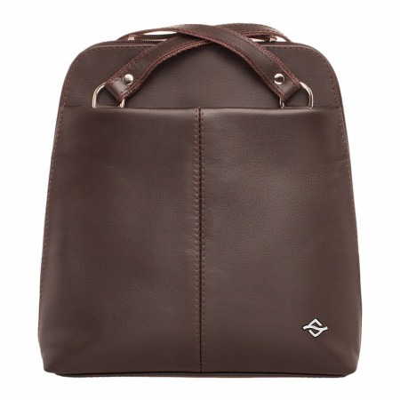 небольшой женский рюкзак eden brown - аксессуары трансформируемые 
