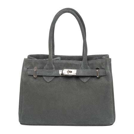женская сумка aster dark grey suede - женские аксессуары для взрослых 