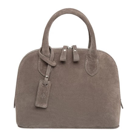 женская сумка clarissa light grey suede - женские сумки женские 