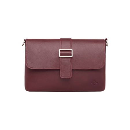 женская сумка gloria burgundy фотография