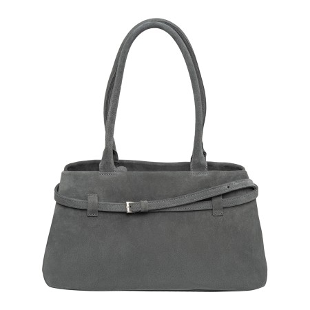 женская сумка marigold dark grey suede - женские сумки женские 