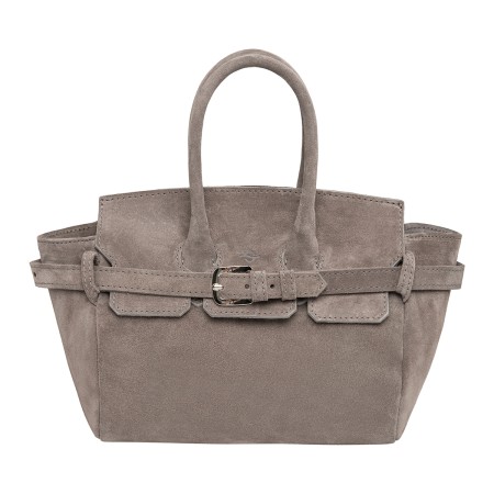женская сумка melody light grey suede - женские сумки женские 