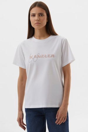 футболка из хлопка - женская одежда, обувь и аксессуары kanzler 