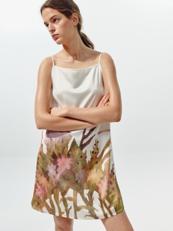 атласное платье из коллекции art people с анастасией рыбаковой - детская одежда, обувь и аксессуары