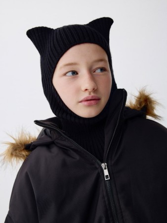 балаклава с ушками для девочек фотография