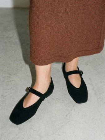 балетки из натуральной замши - женская одежда, обувь и аксессуары замшевая 