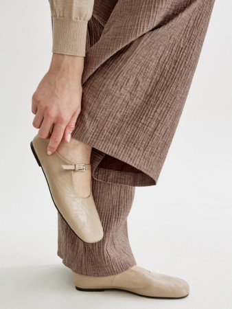 балетки мэри джейн из натуральной кожи - женская одежда, обувь и аксессуары с ремешком 